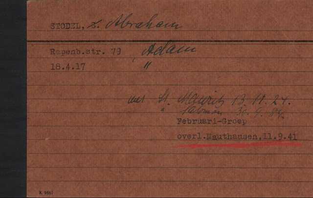 Abraham Stodel, 18-4-1917, krt J.Raad.jpg