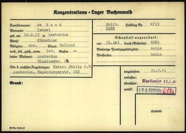 Israel de Hond, 18-8-1915, krt 5 J.Raad.jpg