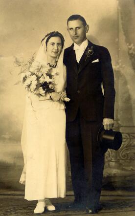 Erich and Martha Rosenthal-Ackermann' wedding