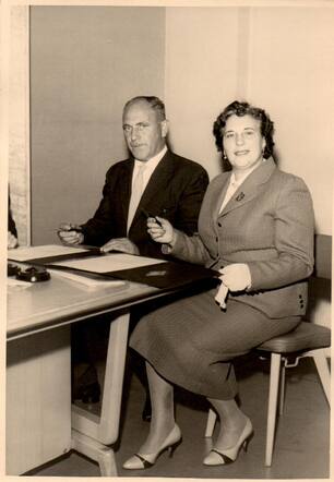 Leendert van Beetz en Hanna Cohen