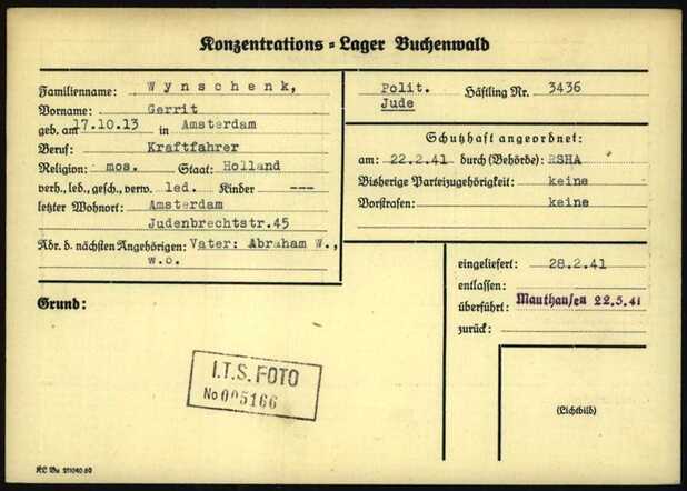 Gerrit Wijnschenk, 17-10-1913, krt 4 Buchenwald.jpg