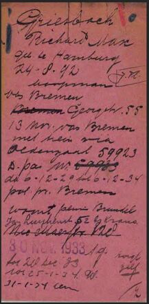 Griesbach Richard Max en Bender Elfriede Screenshot Vreemdelingenkaarten voorzijde 1.jpg