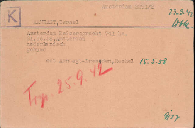 Kaart Joodse Raad Israel Brilleman geboren 31-10-1858.jpg
