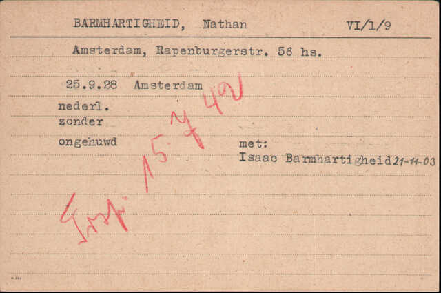 Archiefkaart Joodse Raad Nathan Barmhartigheid geboren 25-09-1928.jpg
