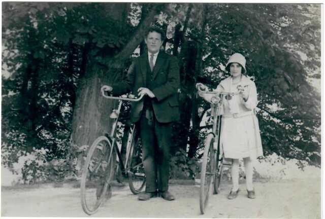 Karel Louis Leons en zijn echtgenote Catharina Leons-Groen