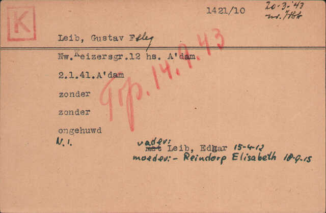 Leib Edgar en Reindorp Elisabeth kaart Joodsche Raad Gustav.jpg