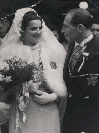 Jim en Roza de Zwarte-Wertheim, 7 juni 1942