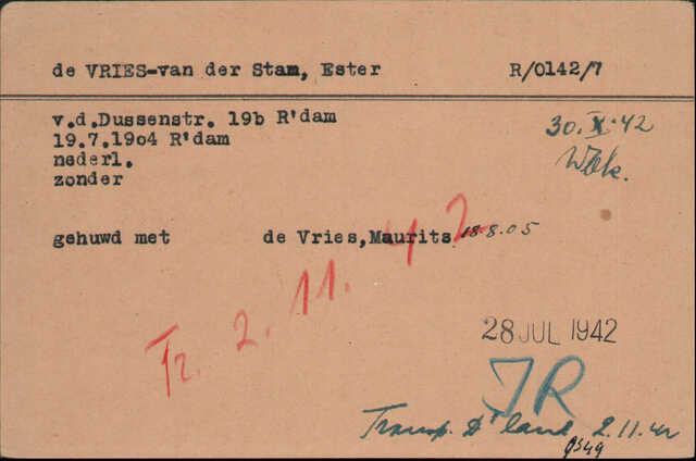 Ester De Vries-vd Stam