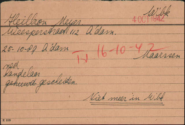 Archiefkaart Joodse Raad Meijer Heilbron geboren 25-10-1889.jpg