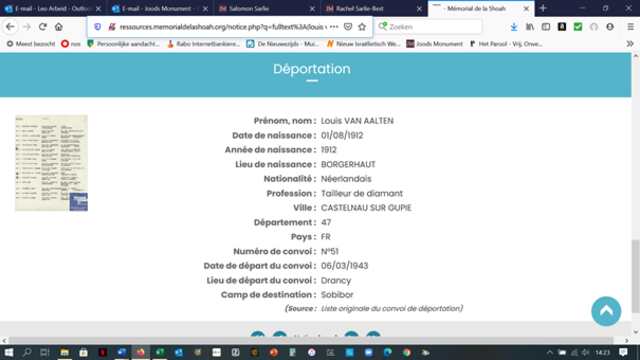 Lodewijk van Aalten deportatie Drancy.png