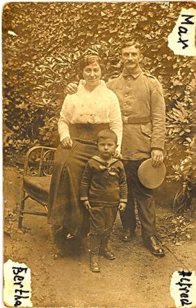 Bertha, Max en Alfred