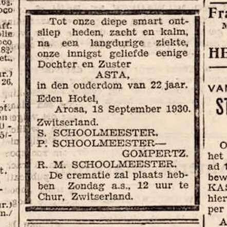 Algemeen Handelsblad vrijdag 1930-09-19 - SCHOOLMEESTER, Asta, ovl advertentie.jpeg