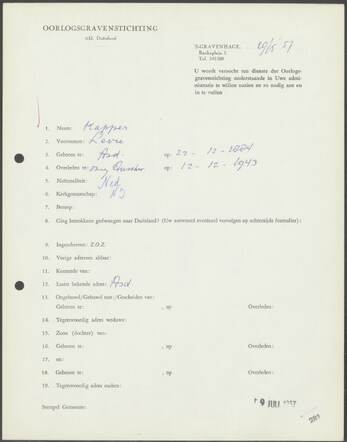 Document oorlogsgraven Levie Kapper 22-12-1884.jpg