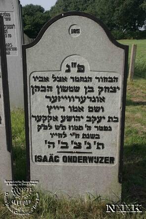 Grafsteen Isaac Onderwijzer.jpg