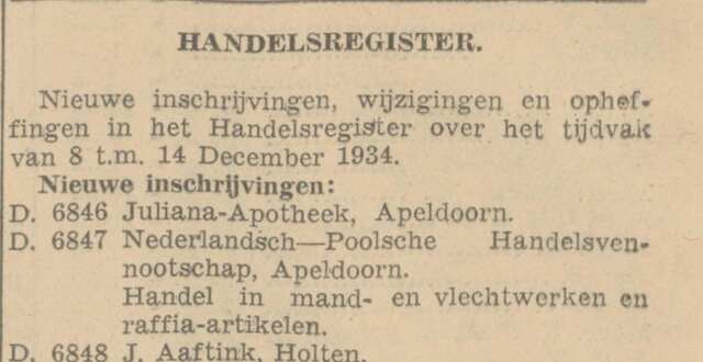 Hoogstraal, Frederik, 1934.12.18, Nieuwe inschrijving KVK.jpg