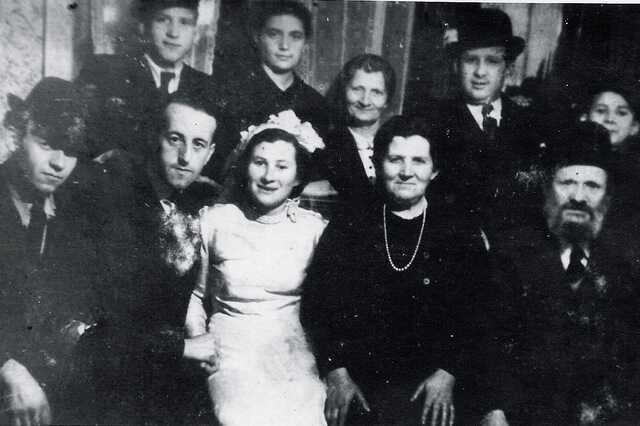 Bruiloft in 1938 van Hamme en Fischzang