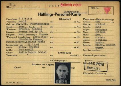 Adolf Stern KL Buchenwaldkaart met foto.jpg