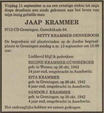 Jacob Krammer Nieuwsblad van het Noorden 12-09-1987 Delpher.JPG