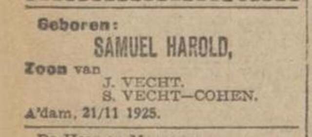 SH Vecht, Rotterdamsch Nieuwsblad 23 nov 1925.jpg