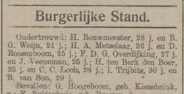 Trijbits, 1916.08.18, Ondertrouw.jpg
