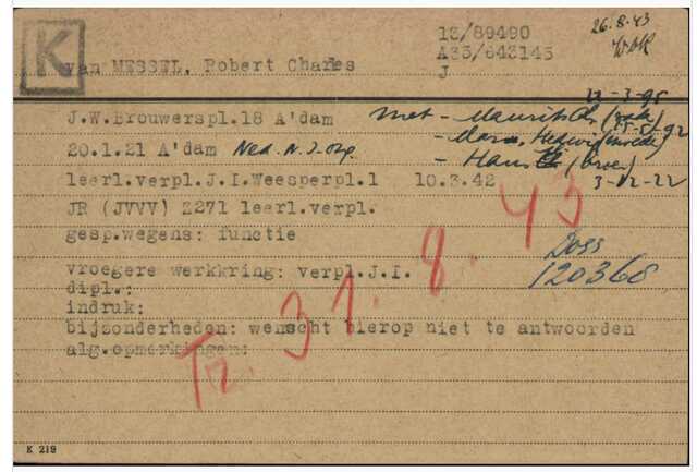 Messel, R. v. JC index card.png